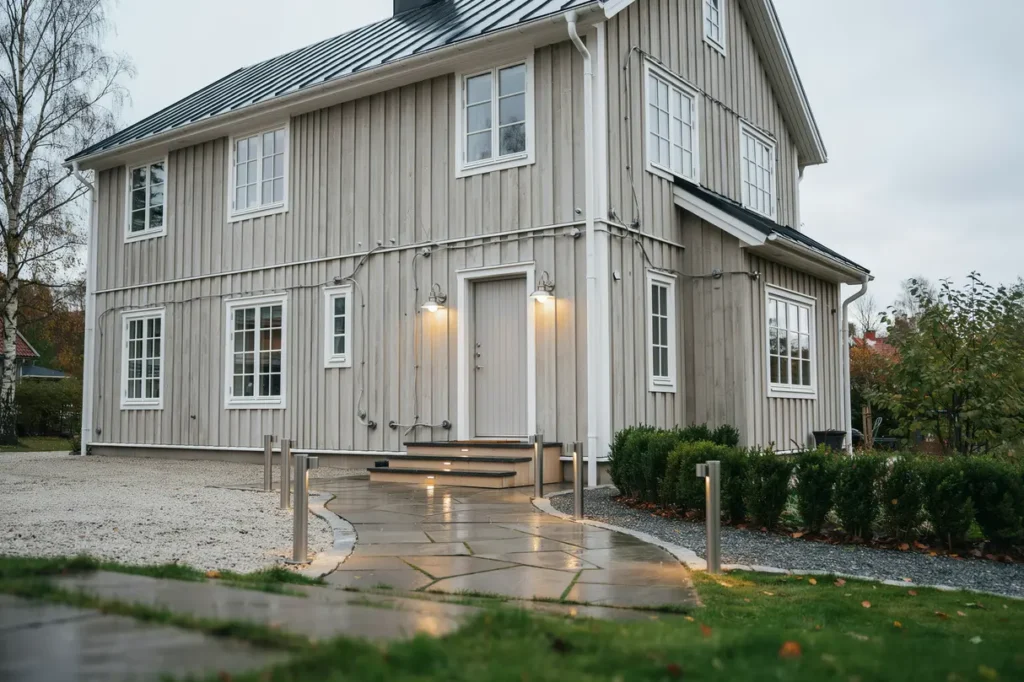 checklista f r s ker utebelysning runt huset placering kabeldragning och vanliga misstag